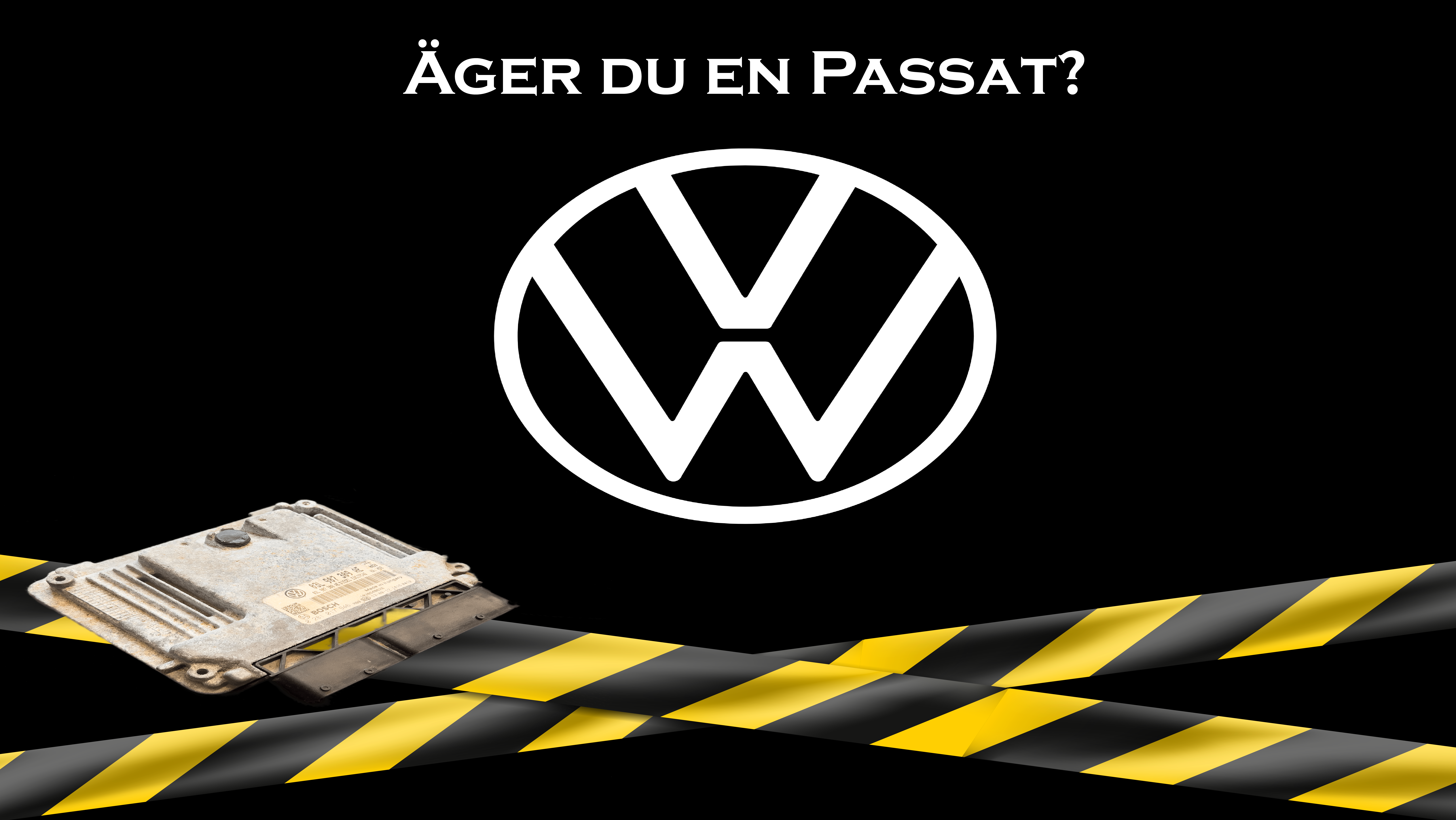 Vattenskadad motorstyrenhet VW Passat Vattenskadad motorstyrenhet VW Passat